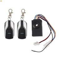 [New]Ebike Alarm System 36V 48V 60V 72V with Two Switch for Electric Bicycle/Scooter Ebike/Brushless