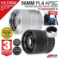VILTROX 56mm f1.4 AF Autofocus Lens for Canon EOSM EFM mount Basic or Square Hood MVP CAMERA