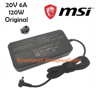 Original MSI GF63 Thin 20V 6A 120W Charger Adapter
