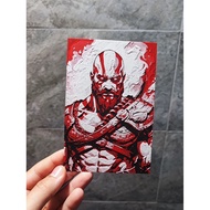 God of War 3D prints, A6 size 3D prints, God of War 3D prints, Hueforge prints