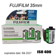 FUJIFILM Fujicolor 400 C400 35mm 36 shots 135 ISO 400 colored Negative film C41 PER ROLL