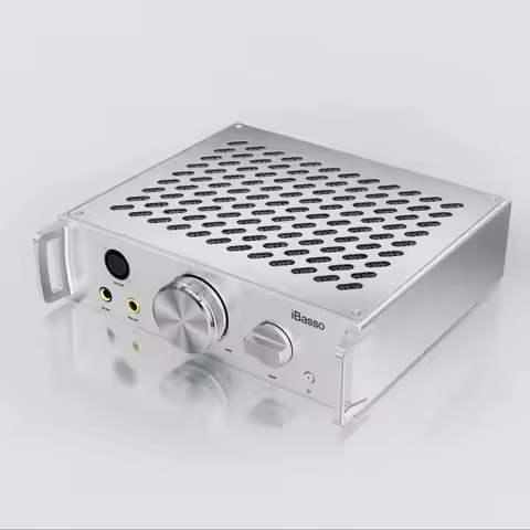 IBasso Kunlun Fully-Balanced Desktop Headphone Amplifier with GaNFET Technology and Preamplifier Out