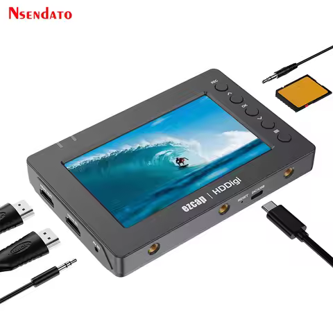 Ezcap 277 HDMI USB Game capture Card 1080P 60Hz HDMI USB to Micro SD Card direct With 5" In color sc