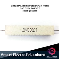 ORIGINAL ROHS RESISTOR 20 WATT 330 OHM RESISTOR CHALK 20WATT 330OHM RESISTOR 330 R 20 W 20W 330R RES
