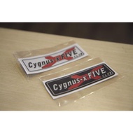 [cygnus Board Sticker] cygnus cygnus-x abs Version/Double Disc Club Reflective Sticker Black/White