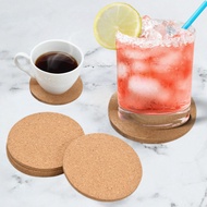 Heat Insulation Coaster/Wooden Coaster/Cork Coaster/Round Coaster