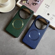 Luxury Business Litchi Leather Pattern Magnetic Phone Case For Vivo X200 Pro Mini X200 Pro X200 IQ00