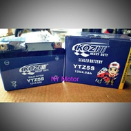Kozi/MF YTZ5 Sealed Battery for LC v2-v6, Y15ZR,W125,Dash,SRL115,EGO S,Nouvo LC,Ex5 FI,Ex5 (no state