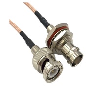 Dây nối dài BNC 1 đầu cái có đai ốc và 1 đầu đực- Hàng y hình