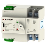 Aisikai 1 Phase 63A 2P automatic power adapter, ASKQ1-63A. Model:ASKQ1-63A/2P/CK