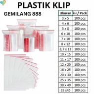 Plastic Clip Bag Size 20x30 - Zipper Lock Plastic