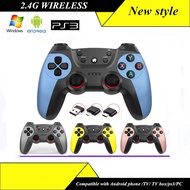 【DT】hot  New 2.4G game Controller Gamepad Joystick Joypad with Converter For PS3/Smart Phone/Tablet PC/Smart TV