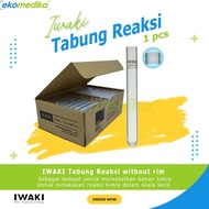 Tabung Reaksi Kaca | Test Tube IWAKI 3ml 4ml 7ml 10ml 12ml 15ml 17ml