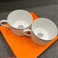 Hermes 愛馬仕 咖啡杯 對杯