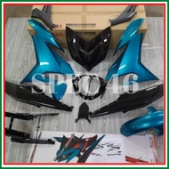 Coverset Bodyset Yamaha Y15ZR Ysuku V2 100% Original HLY 4 Cyan Titan Matelic New Design 2021 Hong L
