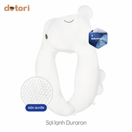 Gối ôm chặn Dotori cho bé ngủ ngon - Dodos Hugging Pillow - Made in Korea
