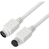 PNGKNYOCN 8.5 Feet PS/2 Mouse and Keyboard Extension Cable, 28AWG PS/2 6-Pin Male to Female Extensio