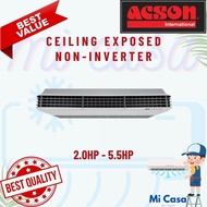 RAYA SALE KCH SARAWAK SABAH ACSON PANASONIC DAIKIN MIDEA - CEILING EXPOSED R32 NON-INVERTER