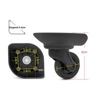 W234 Suitable for ELLE Luggage Wheel Replacement Wheel Repair T1101/SJ.TOBOL Silent Universal Wheel