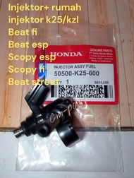 set injektor+ rumah injektor k25/kzl beat fi scopy esp