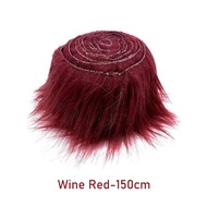 1.5 Meter Bulu Lembut Panjang Korea Bulu Bahan Kerajinan Kemasan Aplikasi Selendang Bulu Ayam DIY Ak