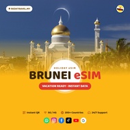 Brunei Darussalam eSIM 3GB-20GB Data | Instant QR | High Speed Internet | REDXTRAVEL.MY