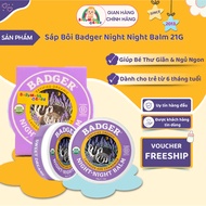 Badger Night Night Balm 21G Helps Your Baby Relax & Sleep Well | Babymall & Care
