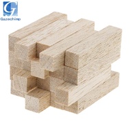 [Gazechimp] Unfinished Craft Sticks Wooden Stick Decorative Wood Crafting Material Round Sticks Wood