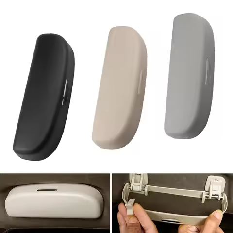 Car Glasses Holder Case Sunglass Holder Sun Glasses Box for Audi Q3 Q5 SQ5 Q7 A1 A3 S3 A4 A6 A7 S6 S