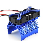 RC Motor Cooling Fan 15000 RPM for 1/8 1/7 Arrma Typhon 6S Kraton 6S Felony Mojave, Dual 30mm Coolin
