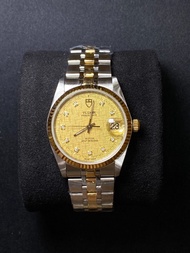 金布紋面石字 Tudor 74033G
