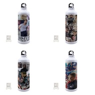 Chris Evans Captain America Collage Acctor Sport Bottle
