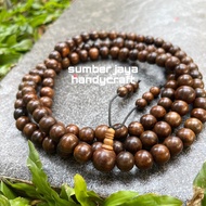 Grade A Agarwood Prayer Beads 8mm Kalimantan Crocodile Agarwood Prayer Beads Original Agarwood Praye