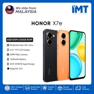 Honor X7e Smartphone | MediaTek Helio G81 Ultra | 6.61" TFT LCD Display | Single Rear Camera 50MP