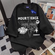 American Style Streetwear Graffiti Pattern T-shirt Tops Oversized T-shirts for Men & Cool Distro Cou