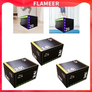 [Flameer] Plyometric Jump Box Equipment Training Box Training Tool Heavy Duty Step up Box for Fitnes