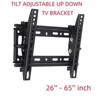 Heavy Duty Thick iron wall tv bracket Adjustable degree sudut 26"-65" XD2267 + Screw Wall Mount Gantung/Kaki Besi