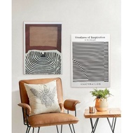 <<with frame>>60x90cm Large/Canvas Wall Art/Minimalist /frame/airbnb/minimalist/scandinavian wall de