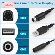 KANGN 3 Ports Cable, USB A/ Camera Port / Power Port Professional Camera Link Cable, /9.8ft 2 in 1 P