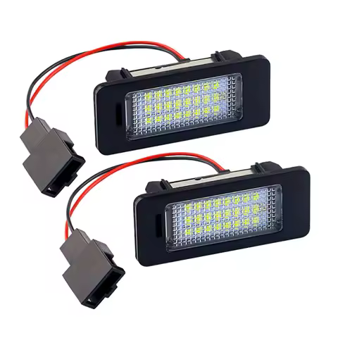 Canbus Error Free LED License Plate Light For Audi A1 A4 B8 4D 5D A5 S5 2D 5D A6 S6 For VW Golf Pass