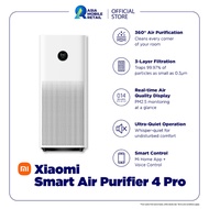 Xiaomi Smart Air Purifier 4 Pro 500m³/h CADR 99.97% PM2.5 PM10 3-in-1 Filter 35-60m² App Control Odo