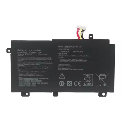 For asus fx80g for flying fortress fx86f/g fx95g fx505g fx504g battery b31n1726