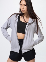 UNIQLO ของแท้ เสื้อฮู้ดกันยูวี UPF50+ ผ้าตาข่ายแอริซึ่ม