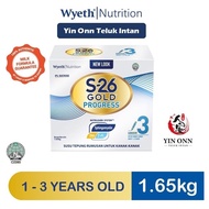 S26 Gold Progress Step 3 Milk Powder 1.65KG