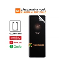 Paste The Mi Mix Fold full Screen Transparent Flexible Outside PPF Screen Self-Repair Scratches - Pa