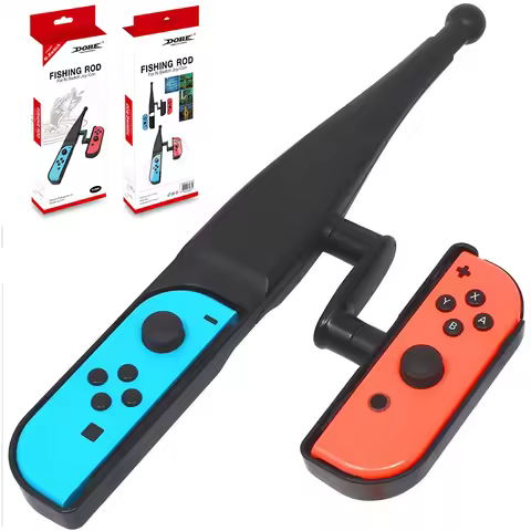 New Version Fishing Rod for Nintend Switch Joy-Con Accessories Fishing Game Kit for Switch Joy-Con C