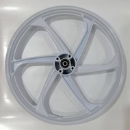 SPORT RIM SUZUKI RG / RGV ( WITH BEARING &amp; BUSH)1 PASANG WHITE-6 BATANG RG110 RGV120