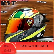 Helm fullface Kyt R10 Helem KYT r-10  Modif Paket Ganteng FATHAN HELMET