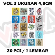 Stiker Pack Vector - Stiker Aesthetic Keren - Sticker Vinyl Laptop Waterproof DIY HP Motor Helm Mobi