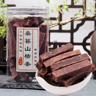桑葚山楂條無添加酸甜山楂條蜜餞果脯幹零食罐裝小時候味道220g